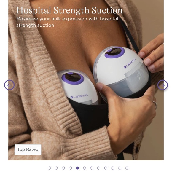 Lansinoh Discreet Duo Wearable Pump - Picture 6 of 7